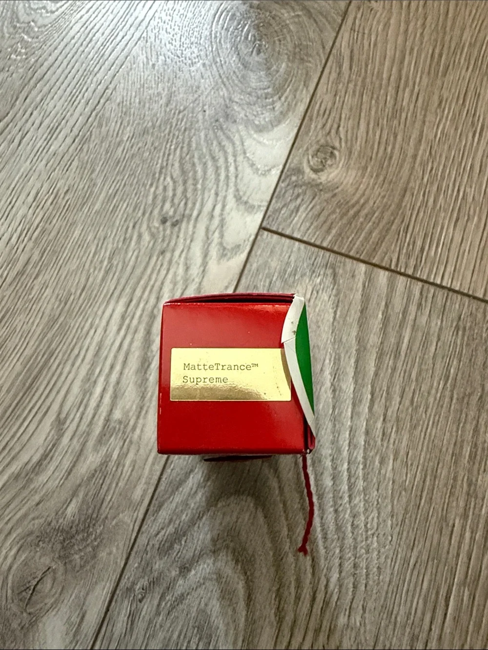Supreme red lipstick